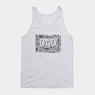 Dad Definitions | Best Dad | Father's Day Gift | Dad Birthday Gift Tank Top